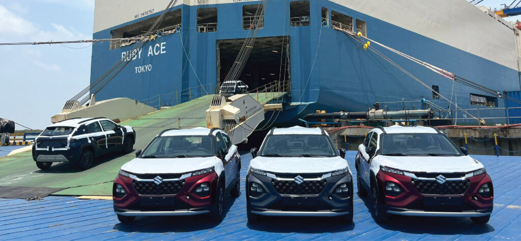 Maruti FROX 2 lakh units Exported from India